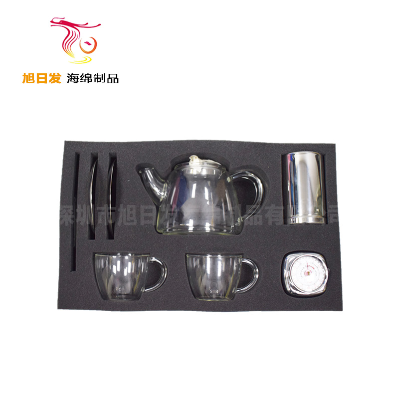 玻璃器具包装海绵内衬...